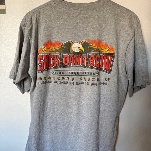 Suck Bang Blow Biker Week 2001 Wizard shirt - Picture 6 of 6